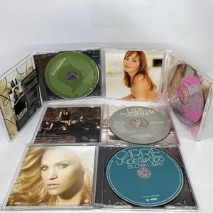 Billy Currington, Carrie Underwood, Lady Antebellum, & Jessica Andrews CD LOT